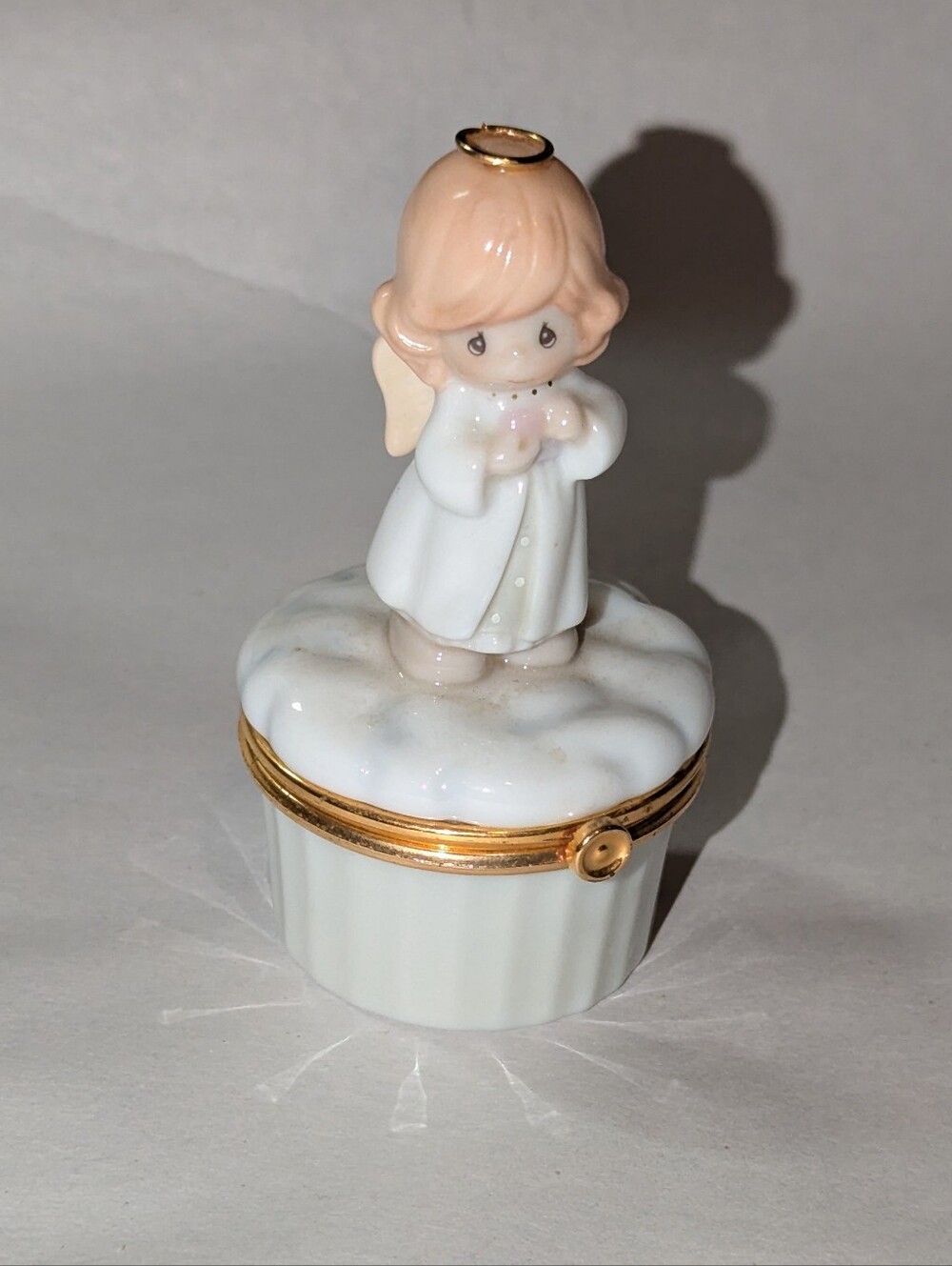 Precious Moments Trinket Box Jewelry Holder